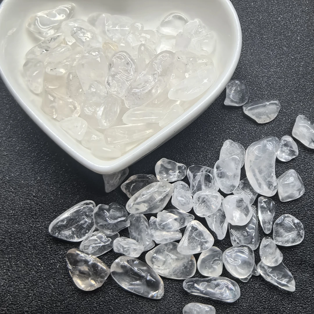 天然白水晶消磁石