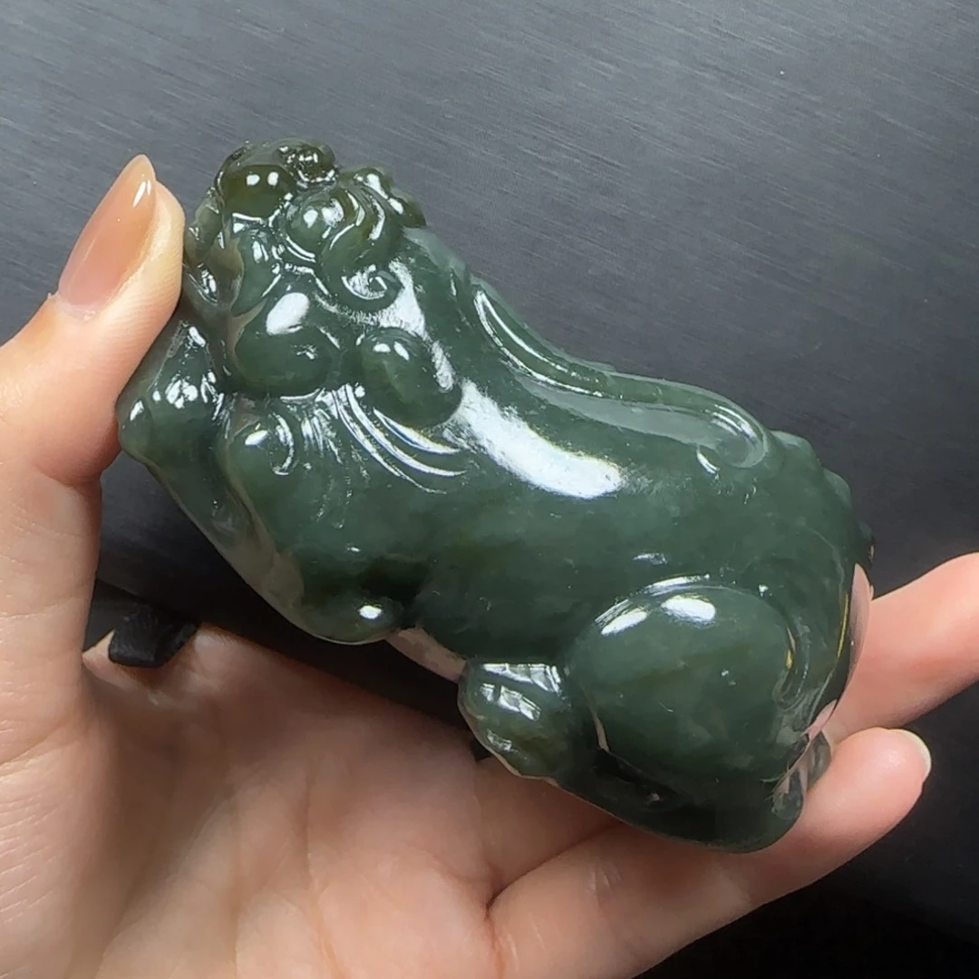 和田玉未镶嵌挂件期**来