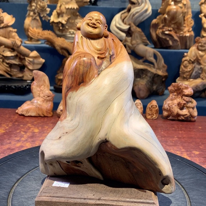 柏木（崖柏）根雕摆件