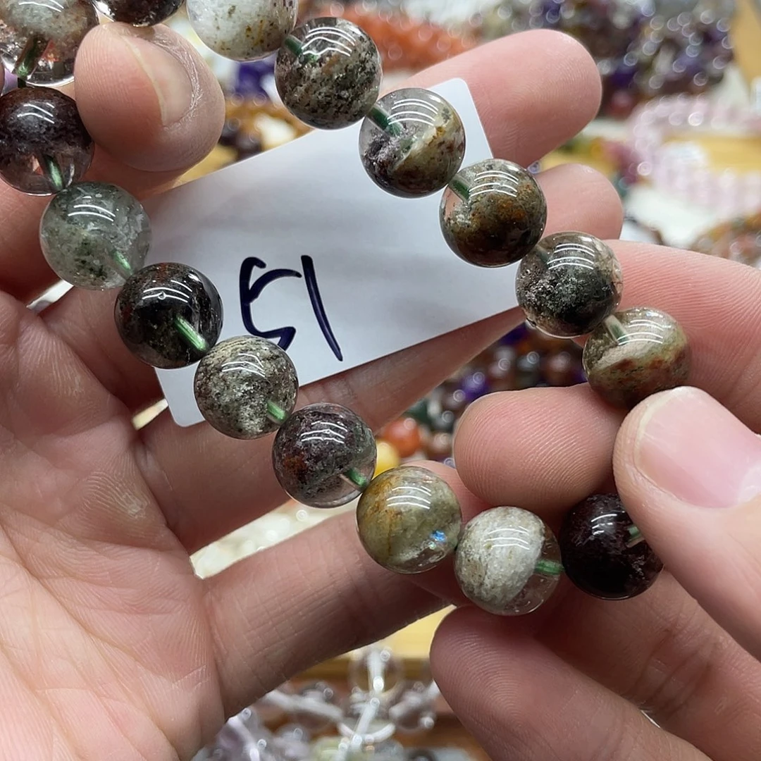 未镶嵌水晶手链天然