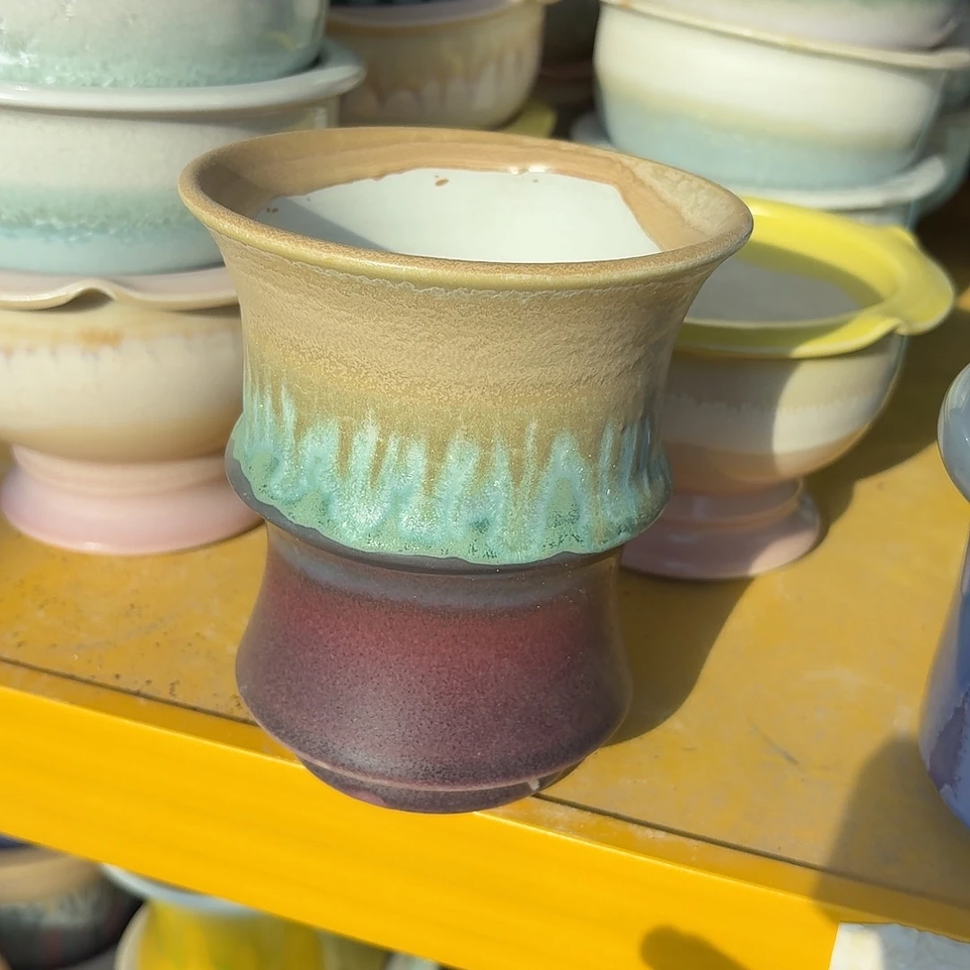 慧***天景德镇多肉花盆863