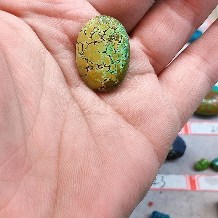 绿松石未镶嵌吊坠(不含链)