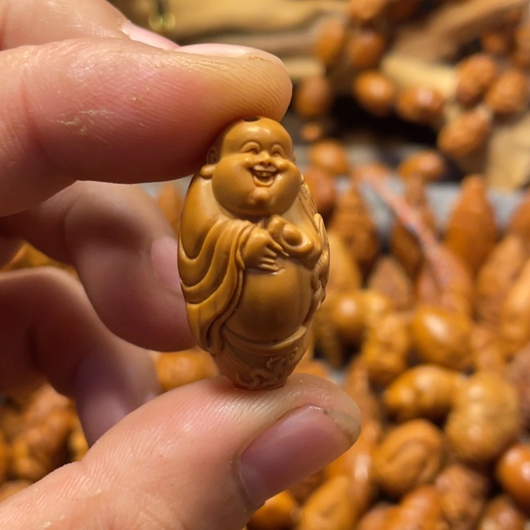 橄榄核手串/手链弥勒佛091