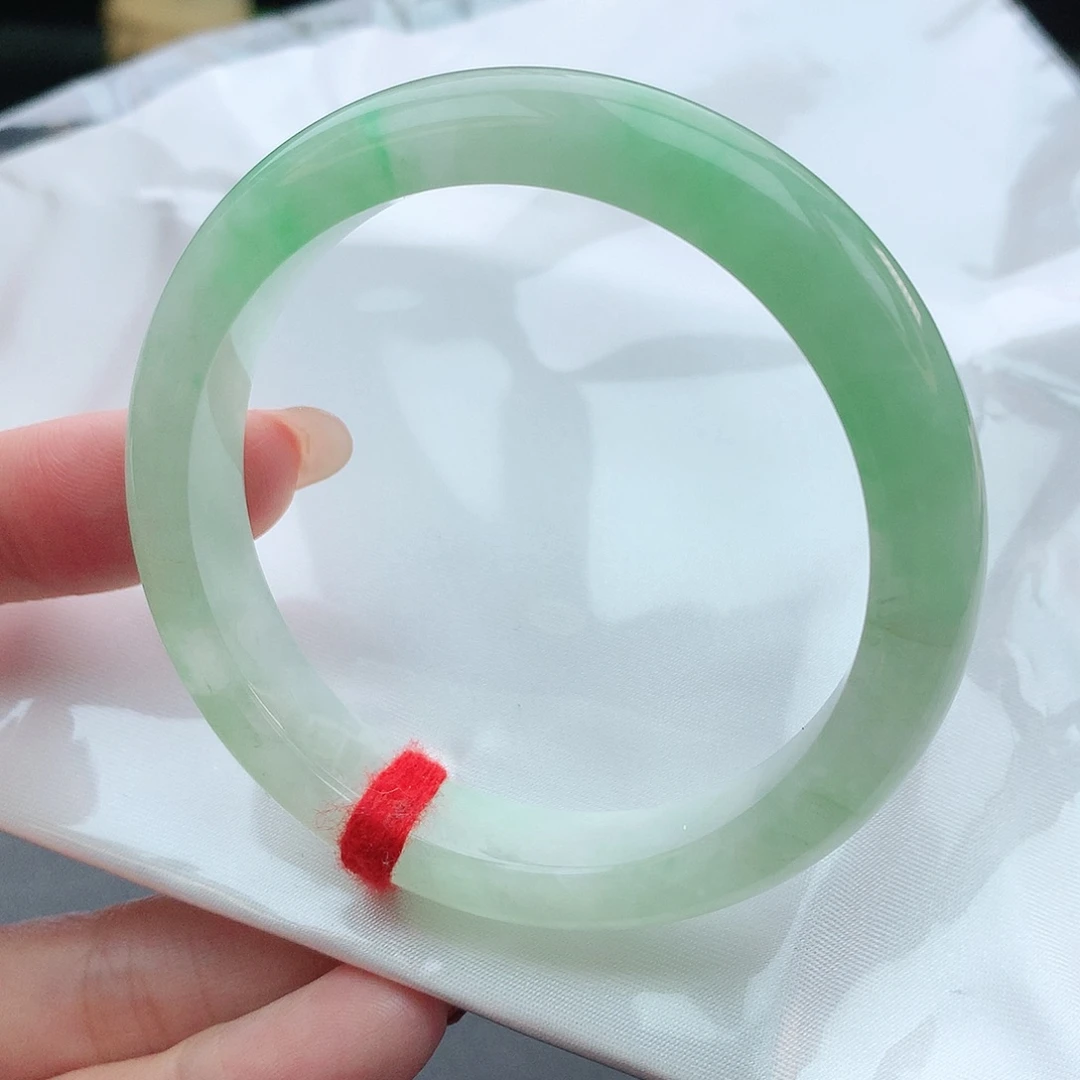 翡翠手镯未镶嵌53圈口880778
