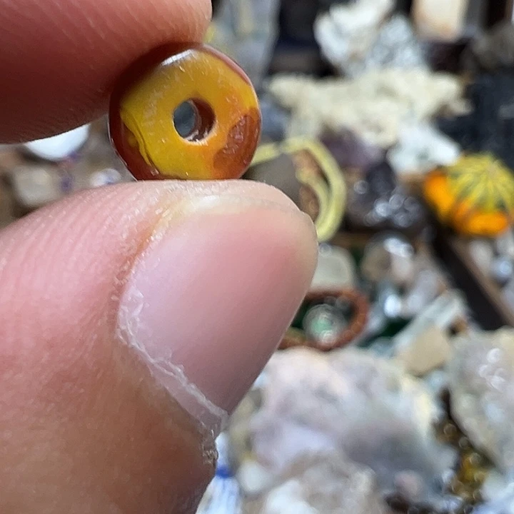 水晶珠宝半成品未镶嵌b****～