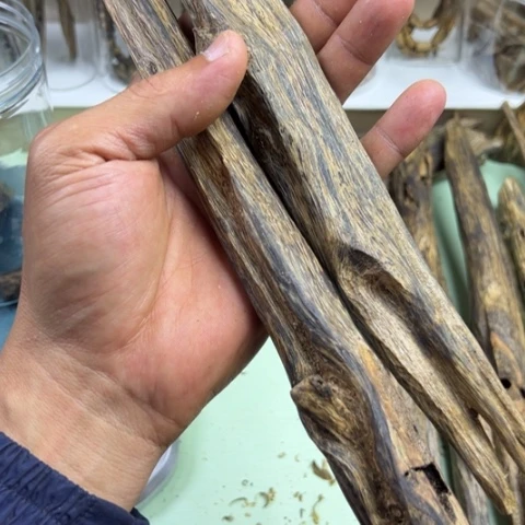 沉香碎屑沉香L****g棋楠虫漏139克