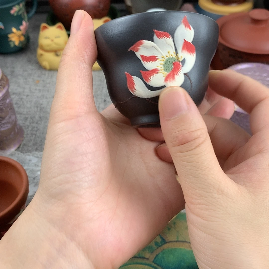 茶杯紫砂高端主人杯