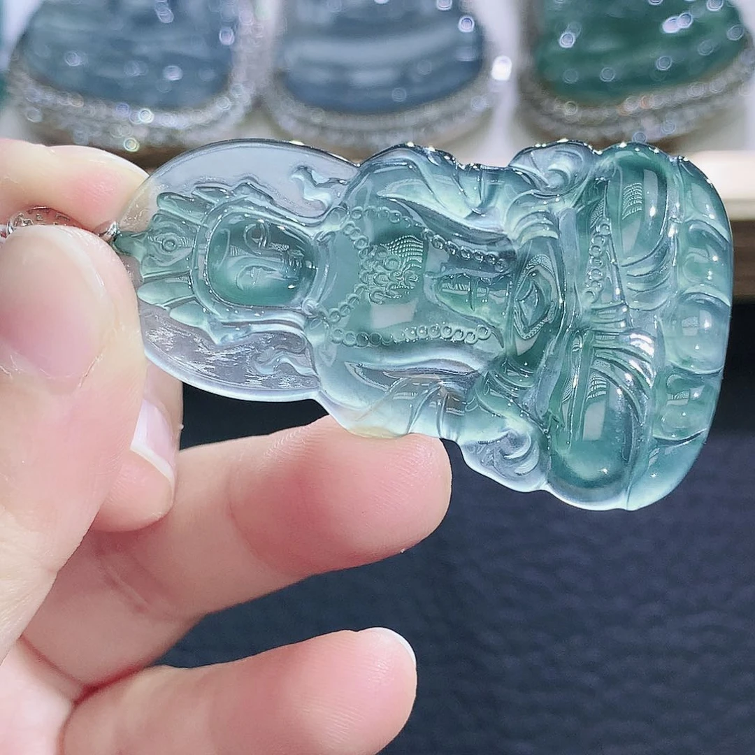 未镶嵌挂件翡翠翡翠