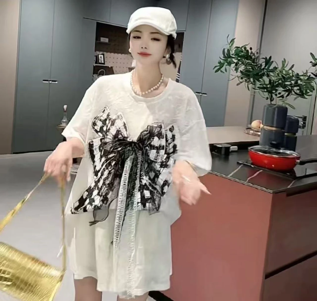 【6.11慧姐大码女装】2025新款套装XYT6212-7165