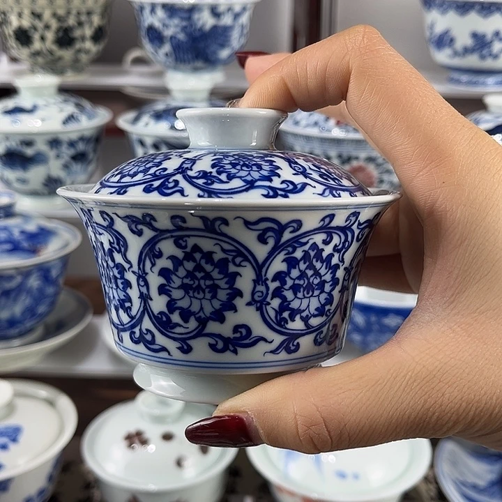 景德镇溪山居手工手绘