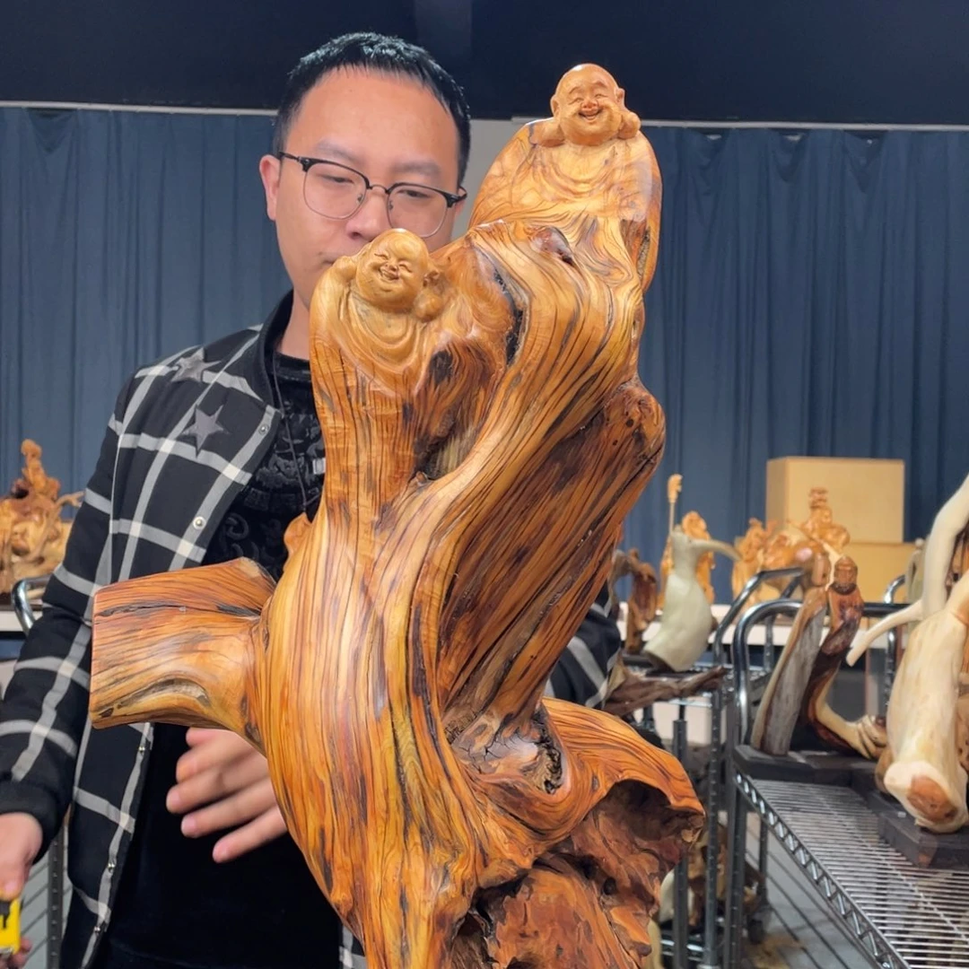 柏木（崖柏）随型摆件