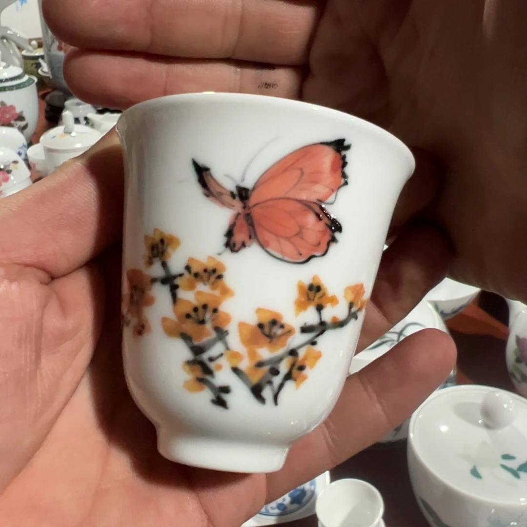 醴陵老厂瓷微瑕慎拍