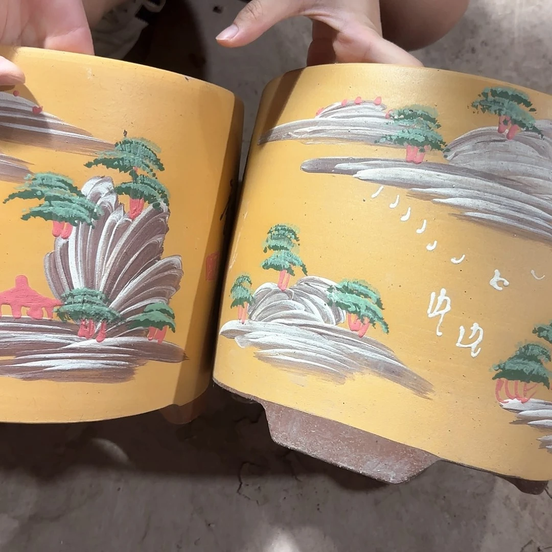 紫砂花盆口径口径17 14