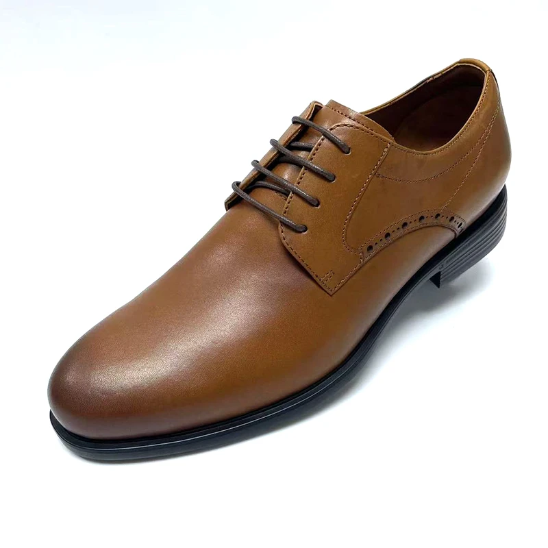 默~~真皮商务休闲百搭牛皮男鞋