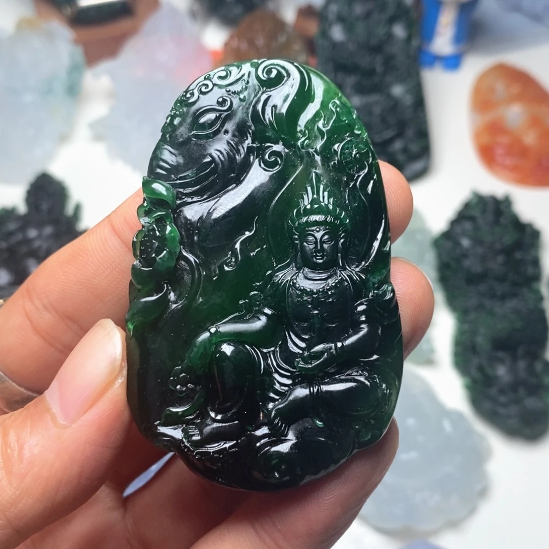 定制翡翠未镶嵌天然A货翡翠
