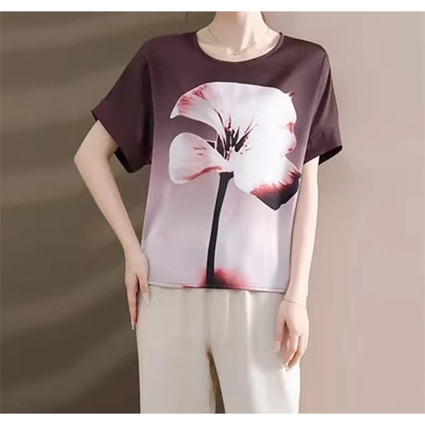 TA206 轻奢时尚夏季短款休闲洋气上衣