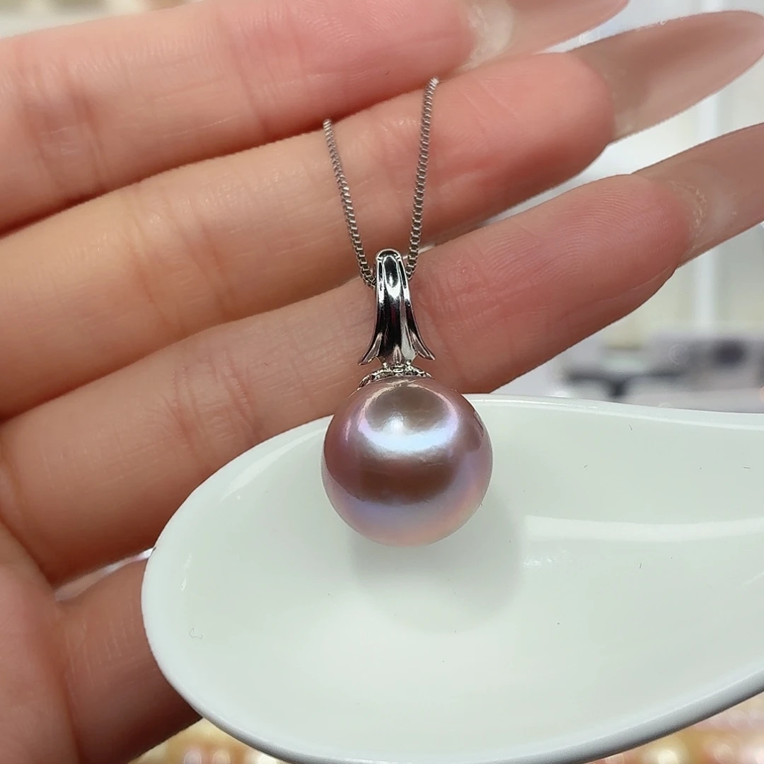 颈饰合金淡水珍珠F