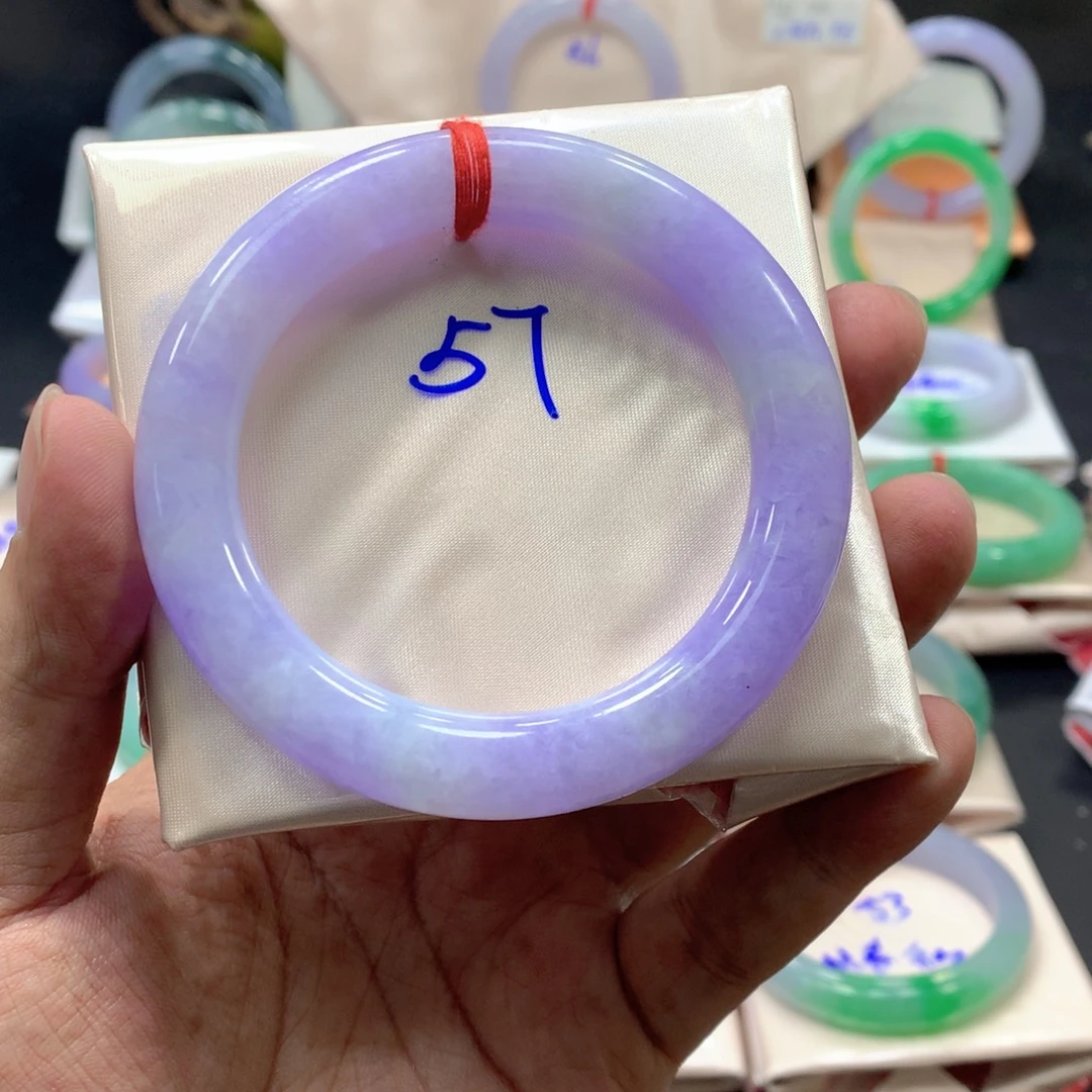 翡翠未镶嵌手镯（开口镯）翡翠