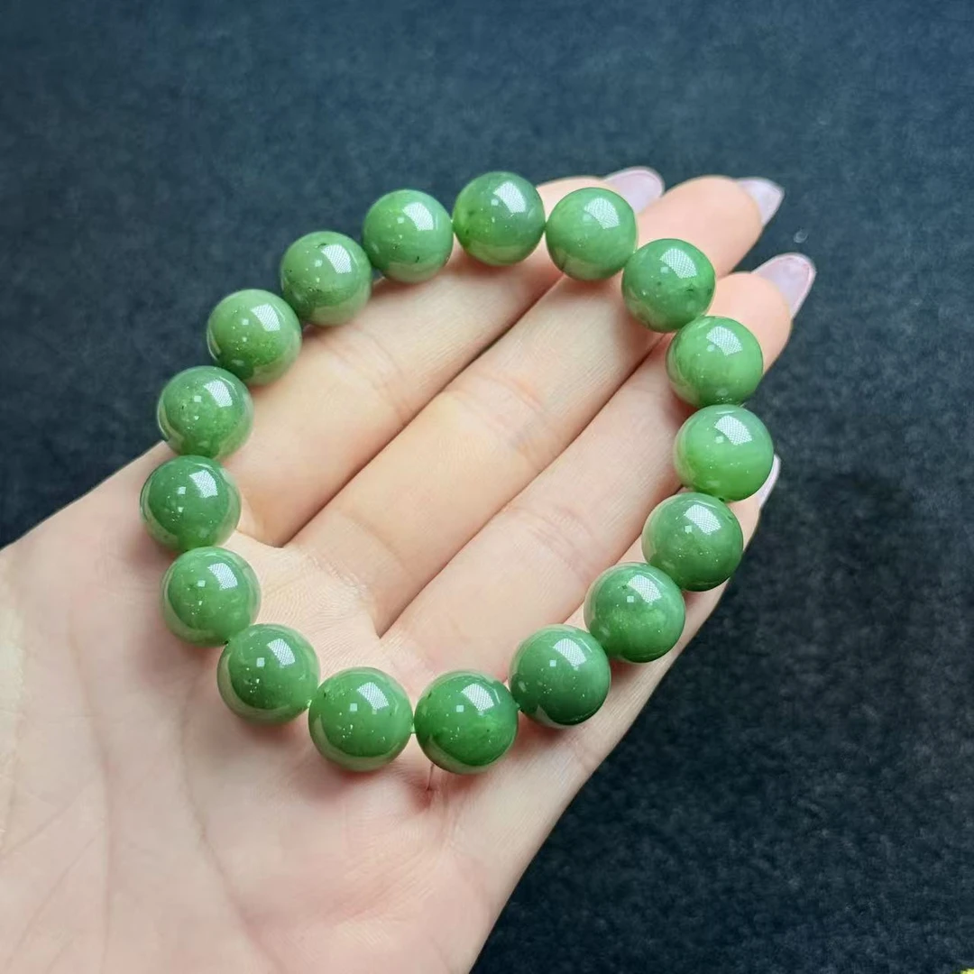 和田玉手串-约12mm-多样性发货-LSQ德-A5382