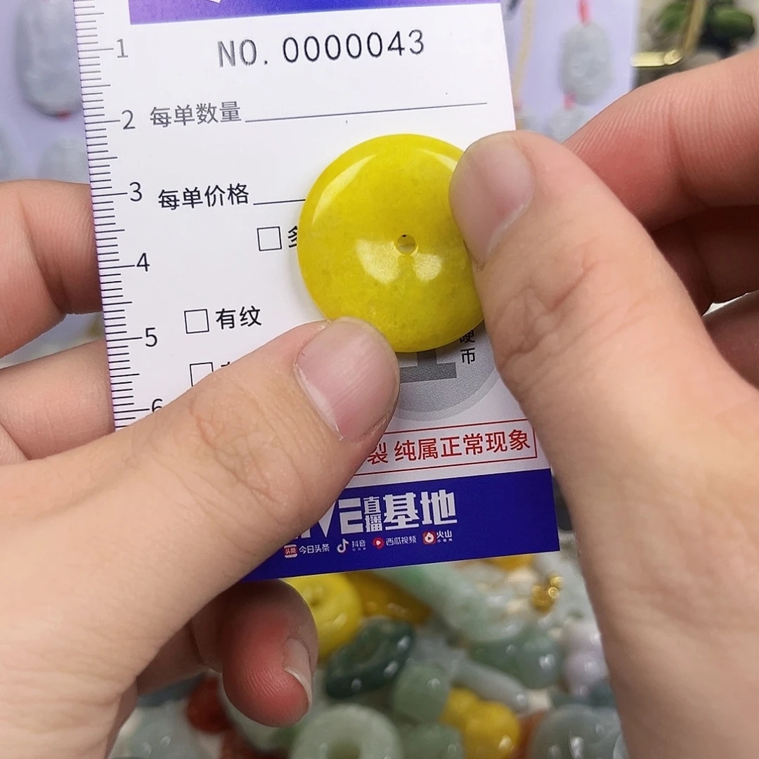 翡翠未镶嵌颈饰hhh