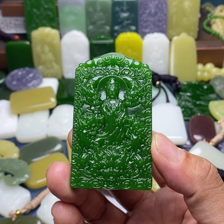 吊坠(不含链)未镶嵌和田玉