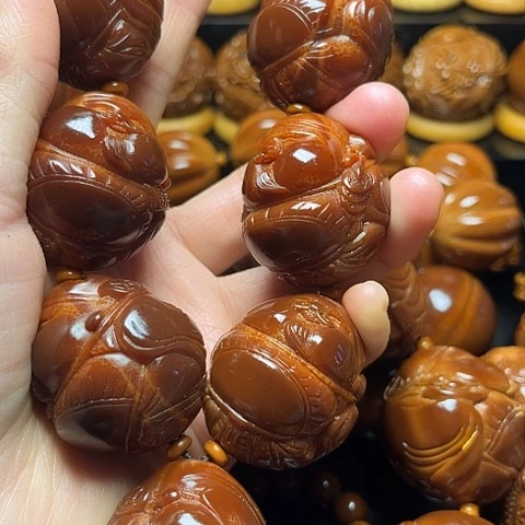 节****橄榄核手串/手链嘟嘟财神