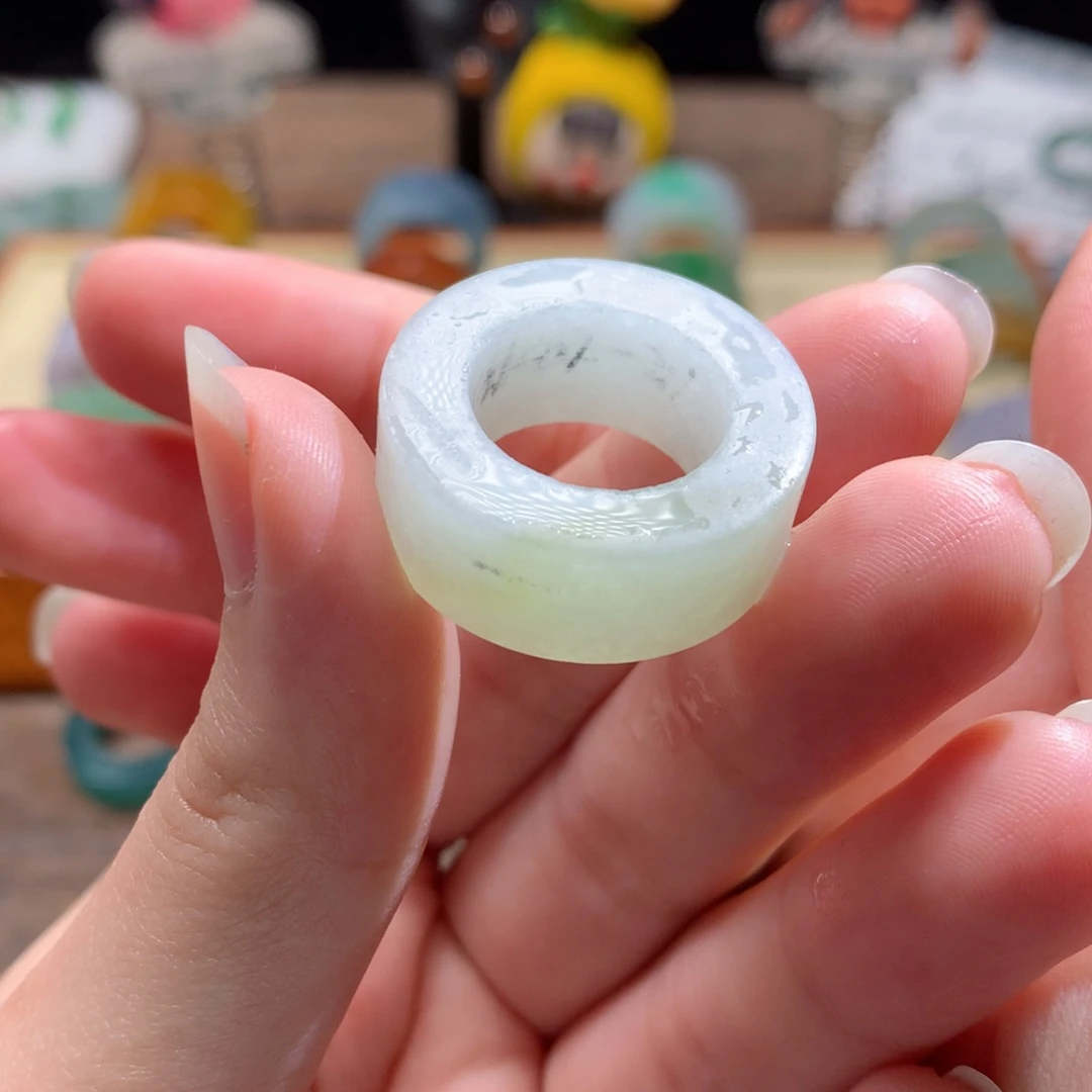 定制翡翠未镶嵌小轮胎 10-15