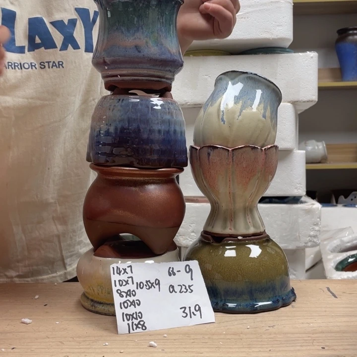 紫砂花盆多肉花盆微瑕9