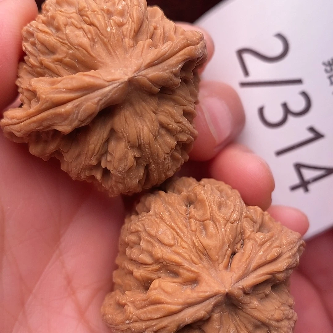 好***习文玩核桃把件41南疆石