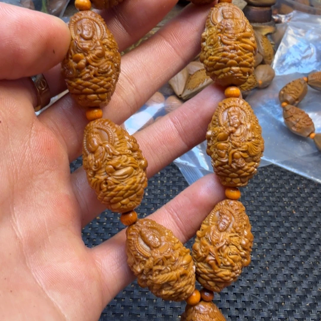 橄榄核手串/手链九龙观音