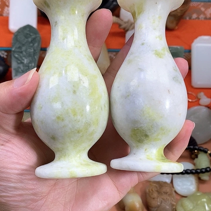 未镶嵌摆件蓝田玉（蛇纹石化大理石玉）