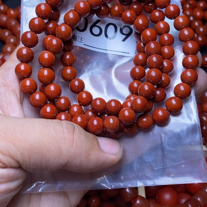 南红玛瑙手链合金忍*住