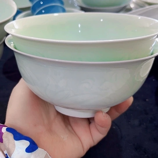 景德镇瓷器精品展示面碗2个