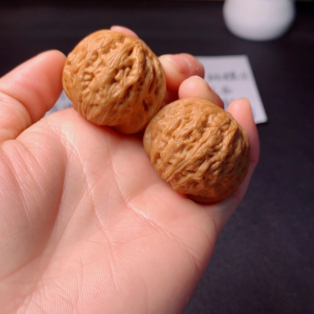 【闪购商品】文玩核桃把件铁锤38微修