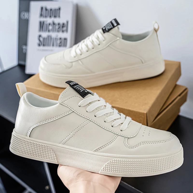 休闲运动板鞋小白鞋学生鞋男鞋潮鞋时尚百搭透气潮流秋季低帮男鞋