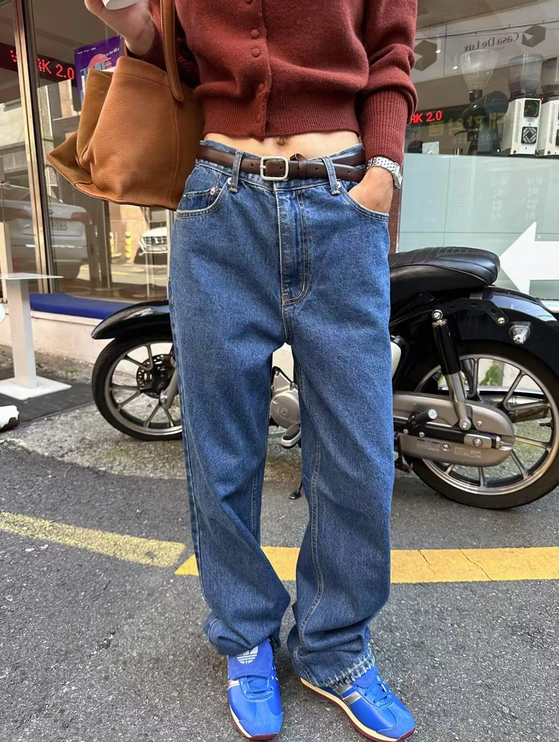 【no退no换】芳芳在韩国 东大门 秋冬入选好品质显瘦洋气牛仔裤