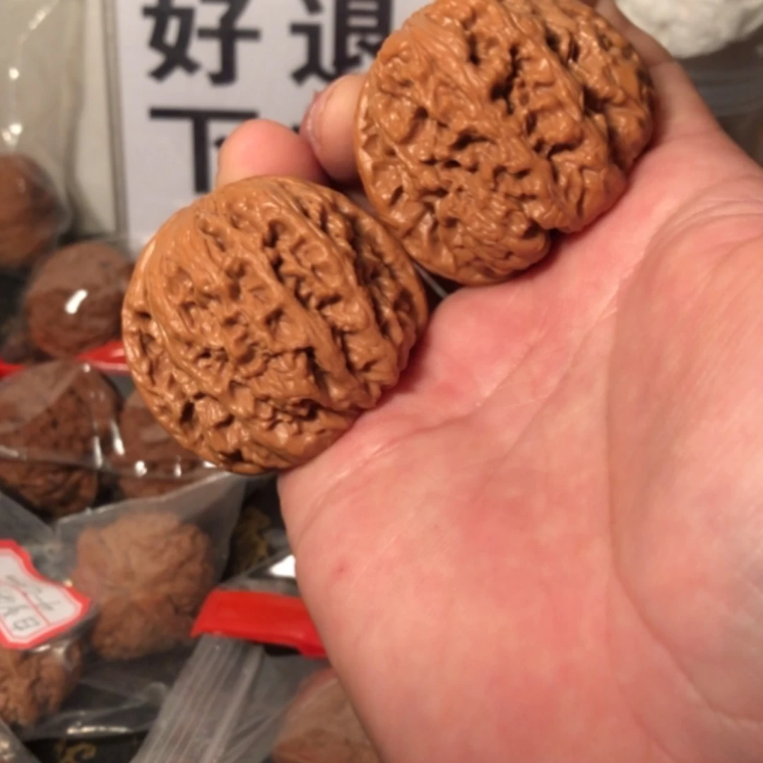 【闪购商品】文玩核桃把件将军膀45