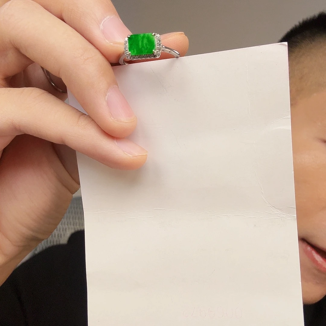 翡翠银S925镶嵌颈饰一件