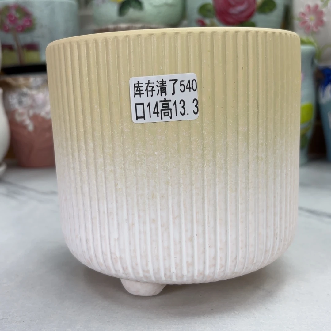 @夏西陶瓷花盆@@5540