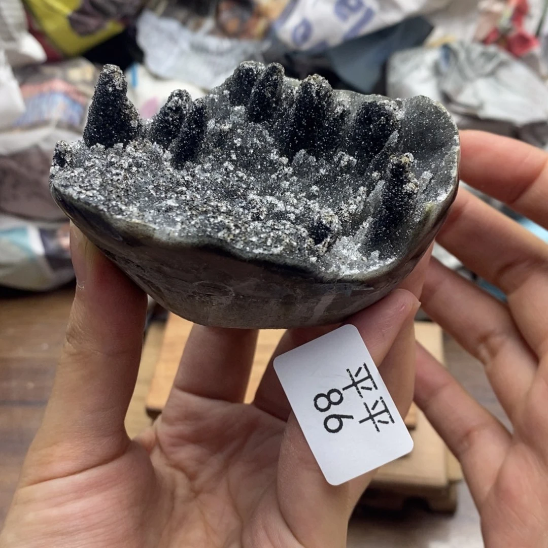 紫晶珠宝半成品未镶嵌