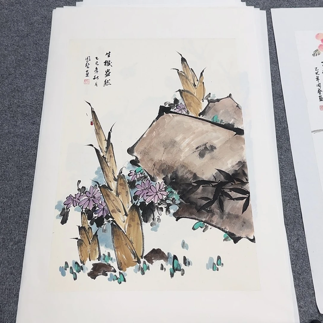 国画68*45纯手绘周艺