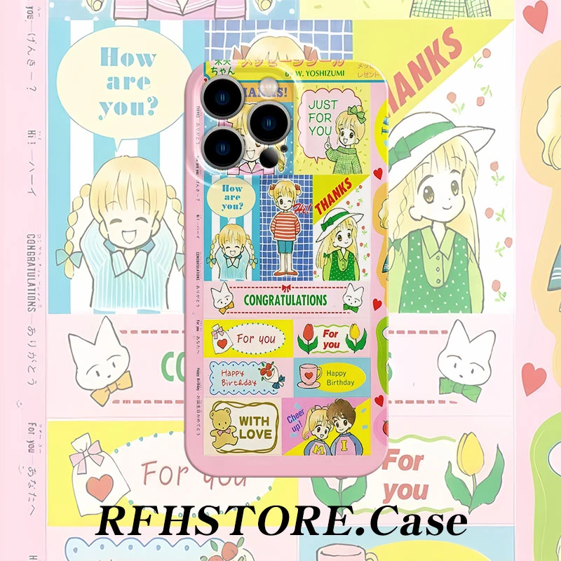 ZMGX昭和少女心适用苹果17/16promax菲林手机壳华为vivoppo小米14