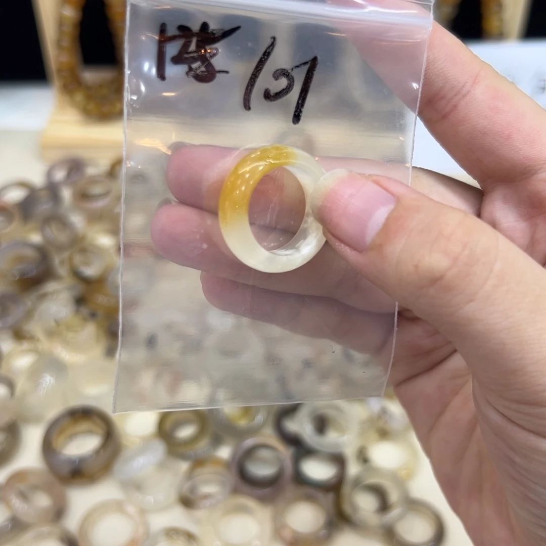 玛瑙/玉髓戒指合金101港10