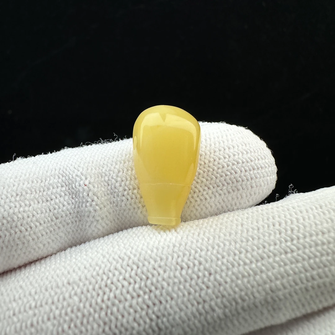 Z3382天然原矿蜜蜡 奶嘴三通 10.6*19mm支持复检 假一罚十