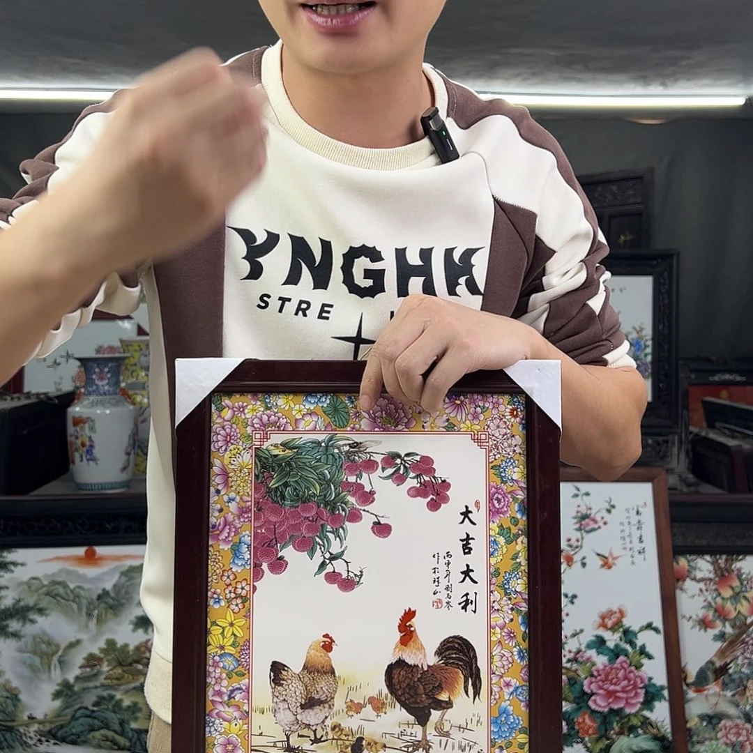 瓷片景德镇瓷板画