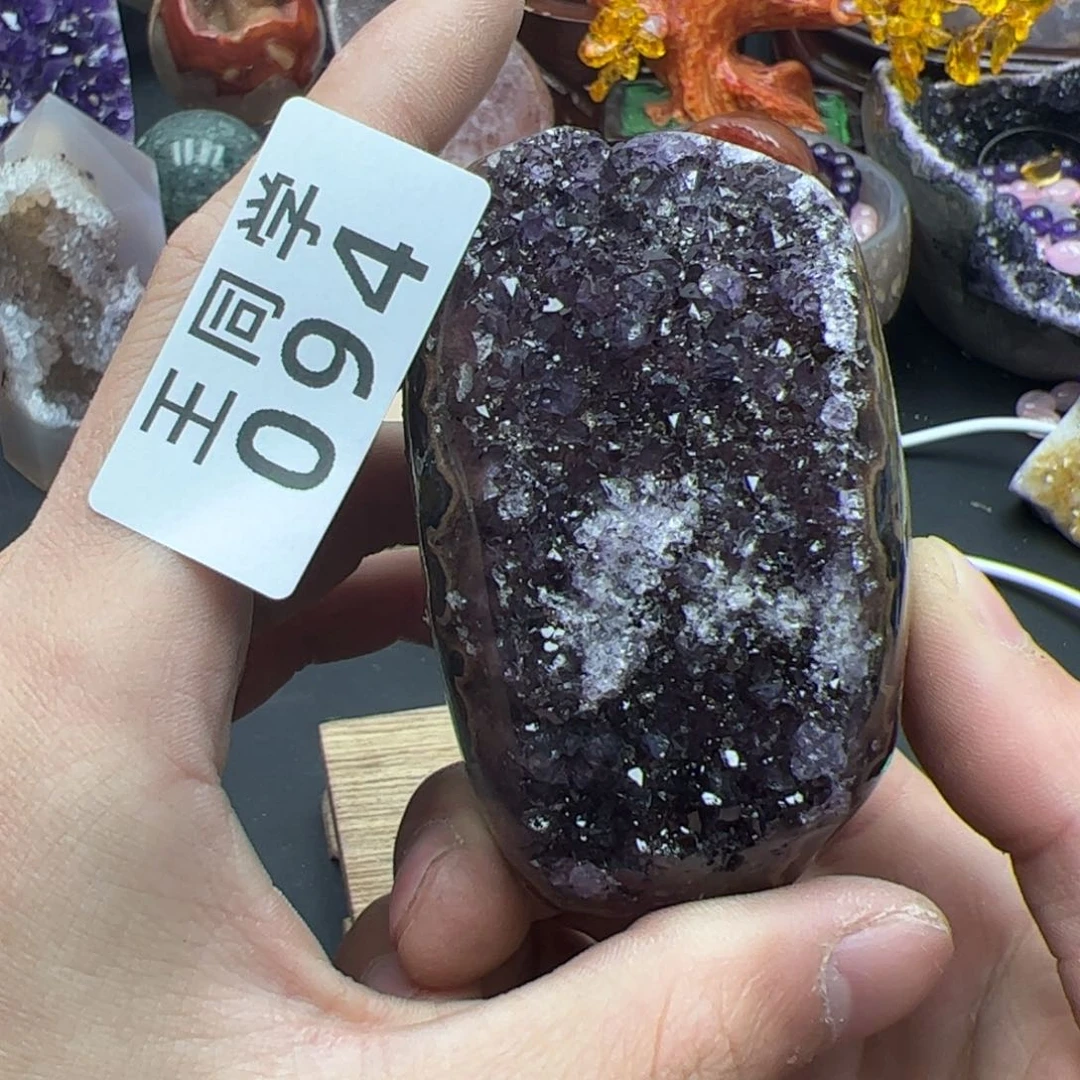 紫晶水晶摆件未镶嵌94