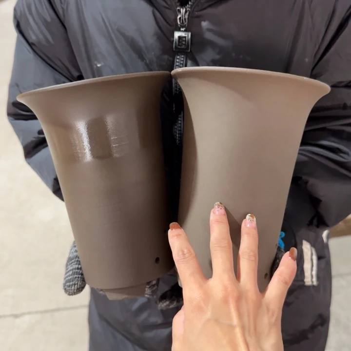 紫砂花盆 包邮包破损