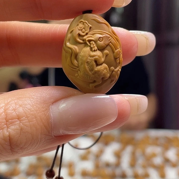 橄榄核吊坠橄榄核