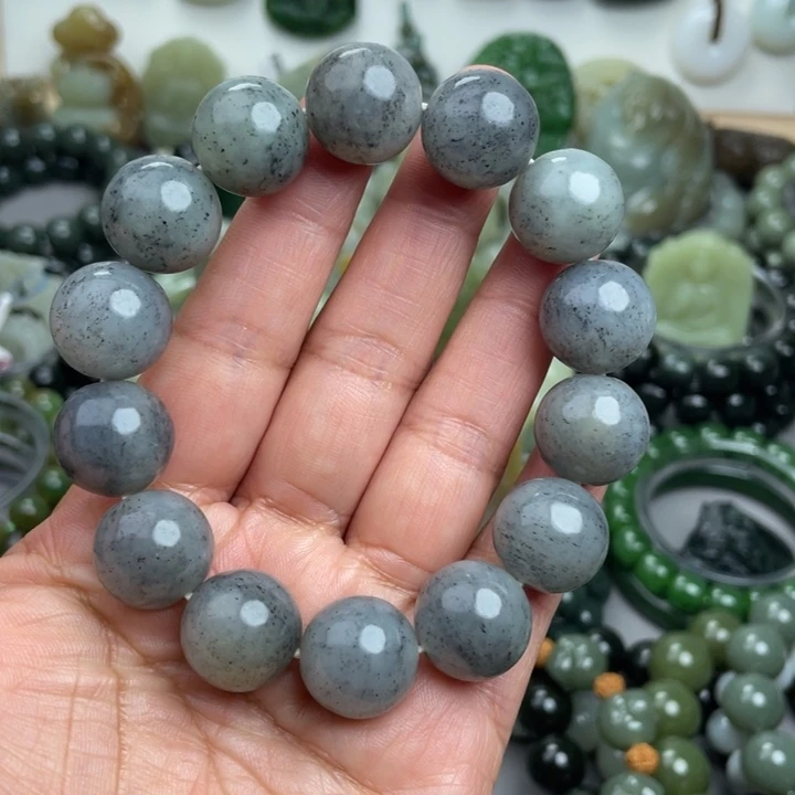 和田玉未镶嵌手串