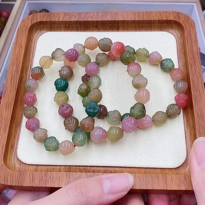 玛瑙未镶嵌手饰手串003